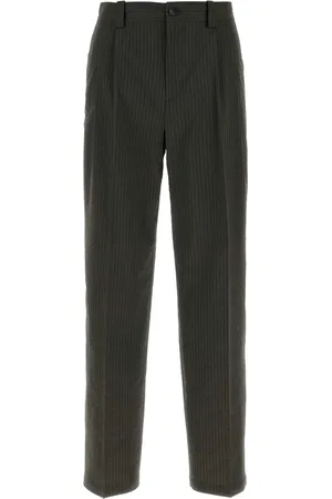 Maison Kitsuné Pantalon à design plissé