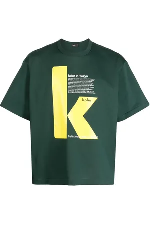 Kolor T-shirt en coton à logo imprimé