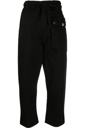 GABRIELE PASINI Pantalon court à taille ceinturée