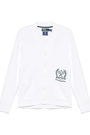 Ralph Lauren X Wimbledon cardigan en coton