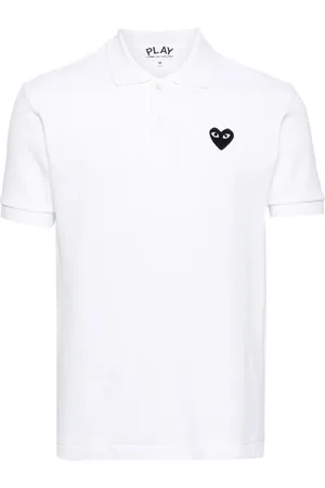 Comme des Garçons Polo à patch cœur