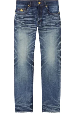 VERSACE Jean Made in Japan à coupe slim