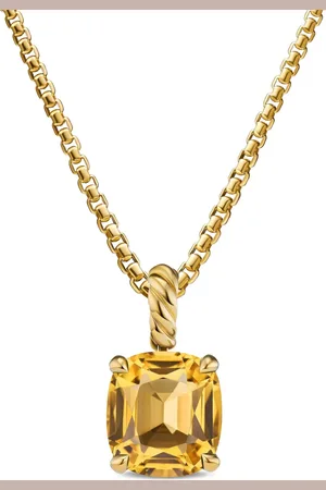 David Yurman Pendentif Marbella en 18ct et citrine (12 mm)