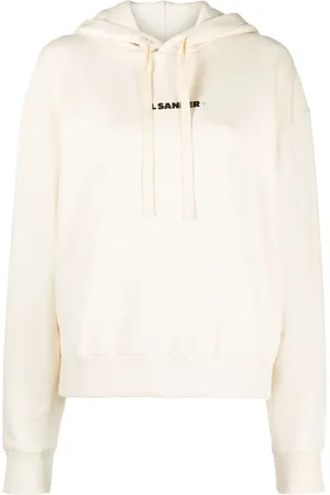 Jil Sander Hoodie à logo imprimé