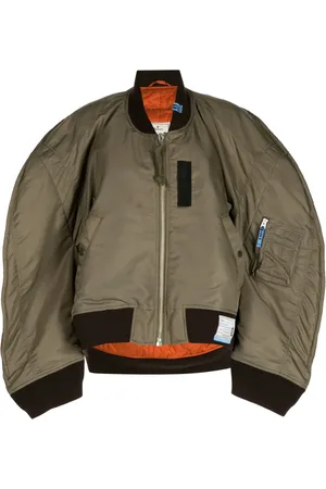 Maison Mihara Yasuhiro Veste bomber matelassée à fermeture zippée