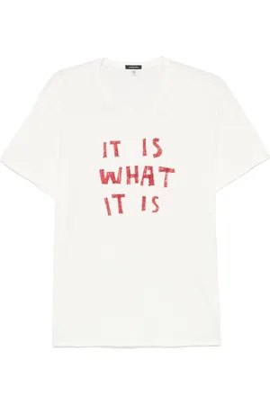 R13 T-shirt à imprimé graphique