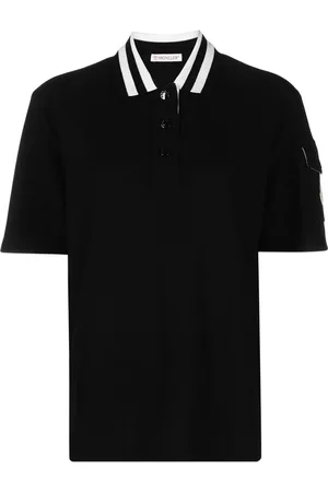 Moncler Polo en coton à manches courtes