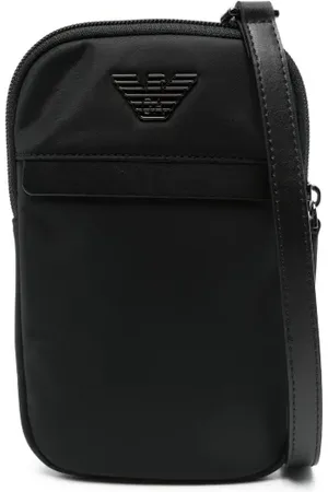 Emporio Armani Sac pour téléphone à plaque logo