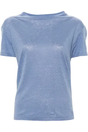 Vince T-shirt en lin à manches courtes