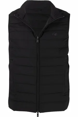 Emporio Armani Gilet matelassé à fermeture zippée