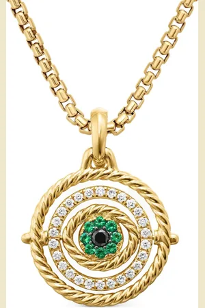 David Yurman Pendentif Evil Eye Mobile en 18ct serti d