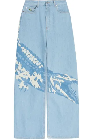 Lacoste Jean droit à logo