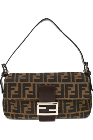 Fendi Sac à main Zucca Baguette (années 1990-2000)