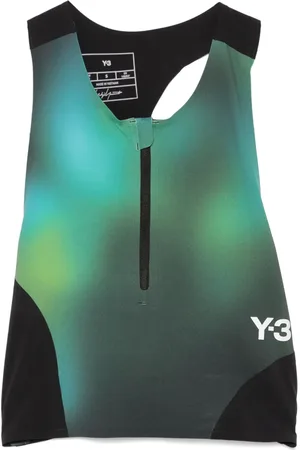 Y-3 Haut à imprimé abstrait