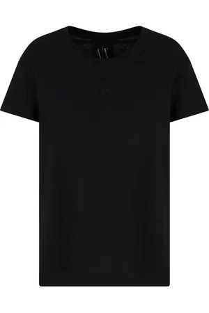 Armani Exchange T-shirt à logo strassé