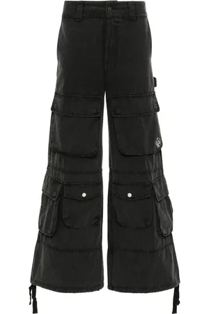 Untitled Artworks Pantalon ample à poches cargo