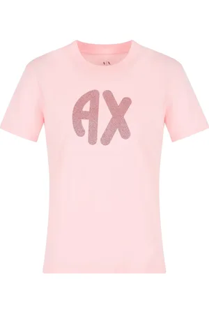 Armani Exchange T-shirt à logo strassé