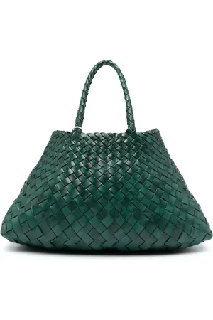 Dragon Diffusion Petit sac à main Santa Croce en cuir