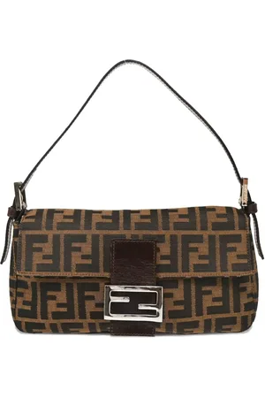 Fendi Sac à main Zucca Baguette (années 1990-2000)