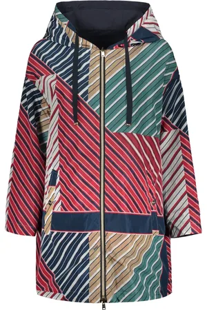 HERNO Manteau réversible à rayures