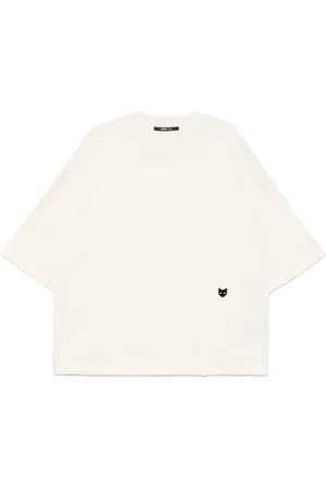 SONGZIO T-shirt Pigment à effet délavé