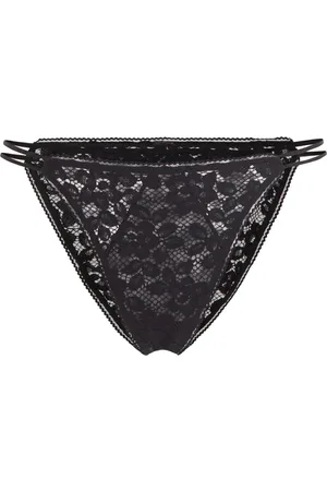 Wolford String à détails de dentelle