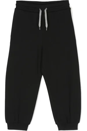 Fendi Pantalon de jogging en coton à logo imprimé