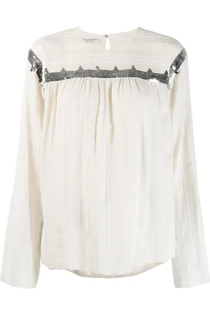 Serafini Blouse à broderies de sequins