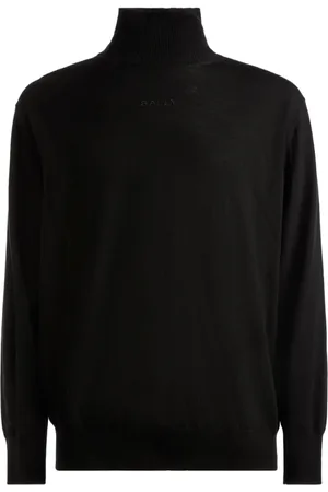 Bally Pull en laine à logo brodé