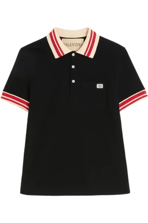VALENTINO GARAVANI Polo à patch VLogo Signature