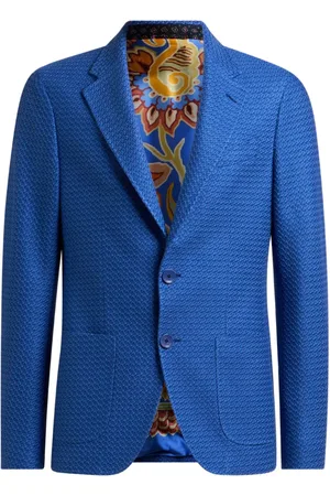 Etro Blazer à design tissé