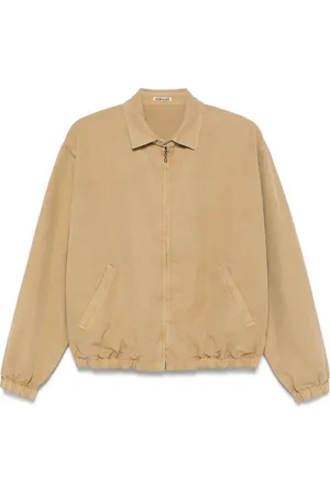 Auralee Veste à effet délavé