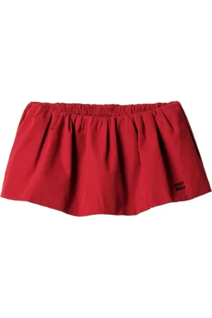 Miu Miu Minijupe en popeline
