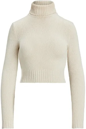 Ralph Lauren Pull crop à col roulé