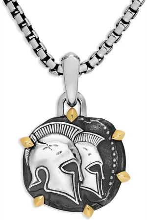 David Yurman Pendentif Gemini en or 18ct et sterling (33 mm)