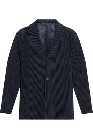 Issey Miyake Blazer plissé à simple boutonnage