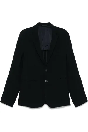 Emporio Armani Blazer à design tissé