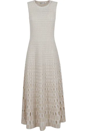 Simkhai Robe en crochet à coupe mi-longue