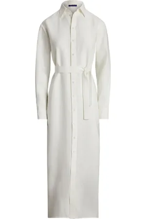 Ralph Lauren Robe-chemise à taille ceinturée