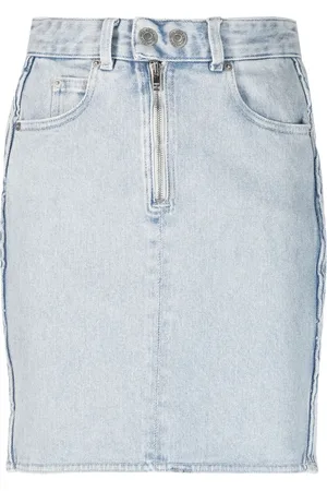 Isabel Marant Jupe Vabelia en jean