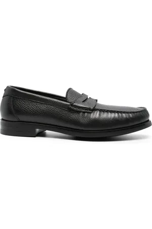 CANALI Mocassins en cuir grainé