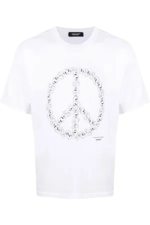 UNDERCOVER T-shirt à logo Peace imprimé