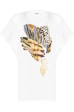 Marant Etoile Robe Eabine à imprimé graphique