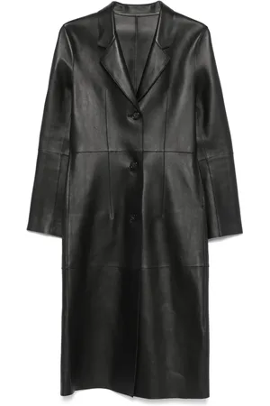 Totême Manteau en cuir