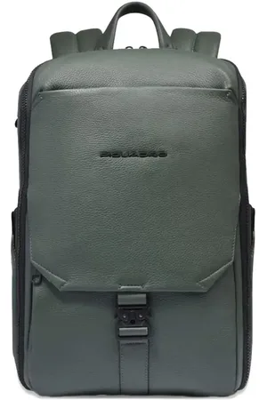 Piquadro Sac à dos à logo embossé