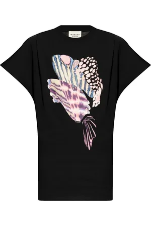 Marant Etoile Robe Eabine à imprimé graphique