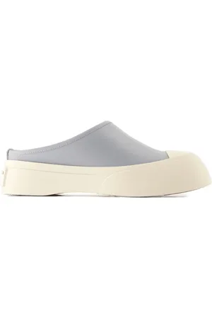 Marni Baskets en cuir à logo embossé