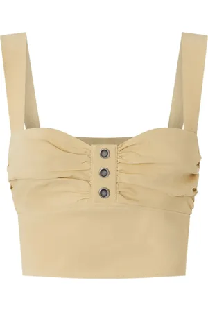 Pinko Haut crop à fronces