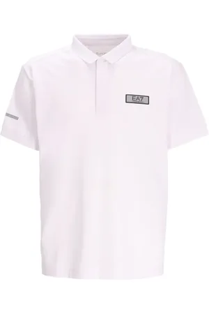EA7 Polo à patch logo