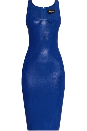 Dsquared2 Robe en maille côtelée